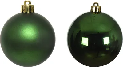 Produktbild von Weihnachtskugeln Glas 6cm x 20 Stück - Piniengrün