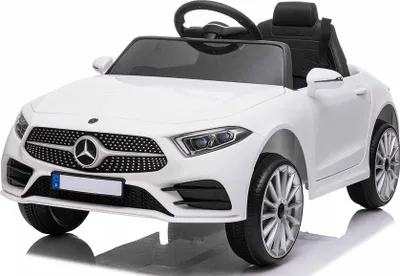 Produktbild von Lizenz Kinder Elektro Auto Mercedes CLS350 2x 30W 12V 7Ah 2.4G RC Weiß