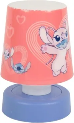 Produktbild von LED Kinder-Nachtlampe LILO & STITCH 11 cm rosa