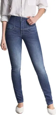 Produktbild von Salsa Jeans Diva Slim Slimming Jeans Blau 25 / 32 Frau Blau 25