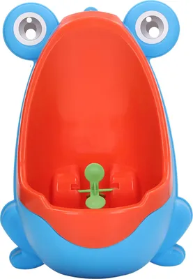 Produktbild von Kinder-Urinal, lustiges Zielziel, Kunststoff, Wandmontage, Töpfchentraining für Jungen, Kleinkinder, Blau