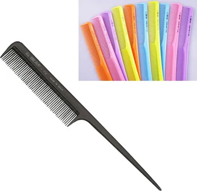 Image de Eurostil Nylon Colors peigne de coupe professionnel 20 5 cm 1 pièce