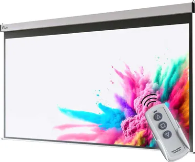 Produktbild von PANTERA | Motorleinwand | 240 x 180 cm | 120" | 4:3 | Premium Rohrmotor | 4K/8K Ultra HDR 3D | Beamerleinwand, Projektionsleinwand, Präsentationswand, Motorleinwand, Kinoleinwand