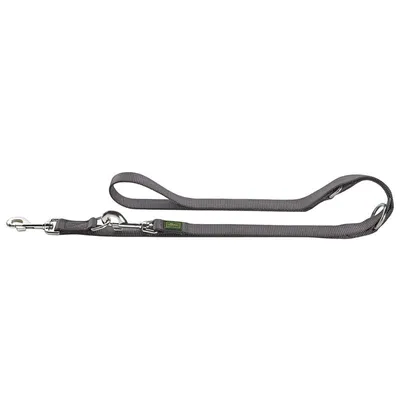 Produktbild von Hunter 47538, Hund, Trainingsleine, Grau, Band, Einfarbig, Nylon, Kunststoff