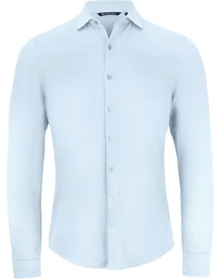 Image de Cutter & Buck - Chemise pour hommes "Advantage" (modèle ET128, taille L, couleur bleu ciel)
