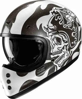 Produktbild von HJC V60 Flame MC5 Integralhelm Schwarz / Weiss L
