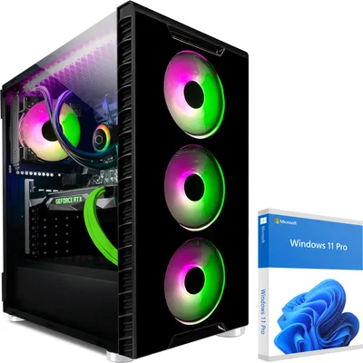 Produktbild von KRAFTPC High End Gaming Pc AMD Ryzen9 5900X - GeForce RTX5070 Ti 16GB - 2TB M.2 SSD - 64GB DDR4 - Win11 - WLAN - Gamer Pc Desktop Pc Gaming Computer
