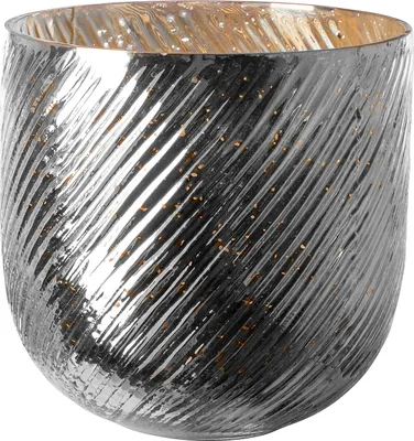 Produktbild von Fink VICKY, Windlicht, Glas, antik silber, L. 25 cm, B. 25 cm, H. 25 cm, D. 25 cm 115517
