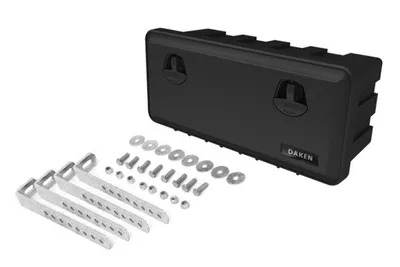 Produktbild von DAKEN Werkzeugkasten JUST 81105 750x350x300mm 48l mit Montagehalterungen für LKW Anhänger Staubox wasserdicht