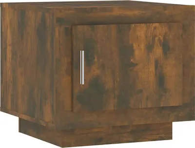 Produktbild von vidaXL Couchtisch Räuchereiche 51x50x45 cm Holzwerkstoff
