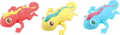 Obrázok produktu pre Naťahovacia jašterica do kúpeľa, 14 cm