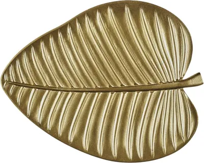 Immagine prodotto di HowHomely Piatto da portata Vassoio decorativo Foglia Piatto decorativo