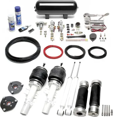 Produktbild von TA Technix Luftfahrwerk schwarz für Audi A2 8Z Ibiza III 6L Fabia 6Y Fox Polo 9N
