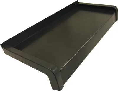 Obrázek produktu pro Parapet venkovní hliníkový 165 x 1200 mm, hnědý, vč. příslušenství