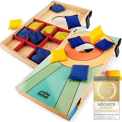 Imagen del producto de Mini juego de lanzamiento de sacos de arena para niños