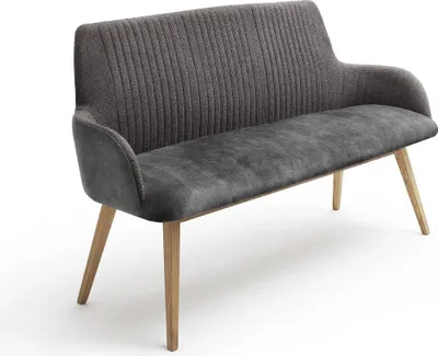 Produktbild von Polsterbank Oklahoma Sitzbank Bezug Stoff anthrazit 157 cm