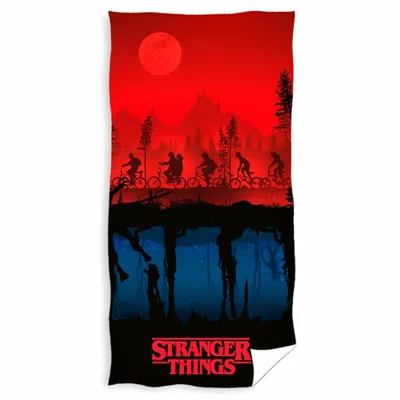 Immagine prodotto di Ręcznik plażowy mikrofiber Netflix - Stranger Things, premium akcesorium dla fanów