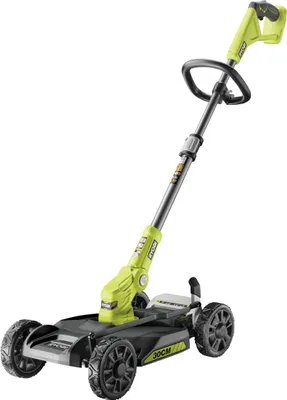Immagine prodotto di RYOBI tosaerba a batteria RY18LMC30A-0 18V, tagliaerba a batteria, tagliabordi a batteria, tosaerba urbano, larghezza di taglio 30 cm