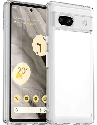 Produktbild von Mobigear Crystal – Transparente Handyhülle für Google Pixel 7a, Hartschalenhülle, Rückseite – Transparent