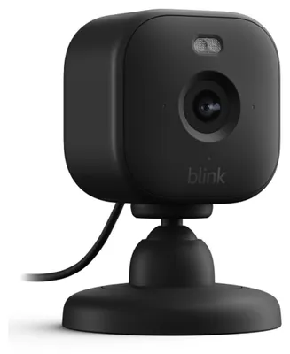 Obrázok produktu pre Amazon Blink Mini 2, IP bezpečnostná kamera, Vnútorné a vonkajšie, Bezdrôtový, Amazon Alexa, Stôl / stena, Čierna