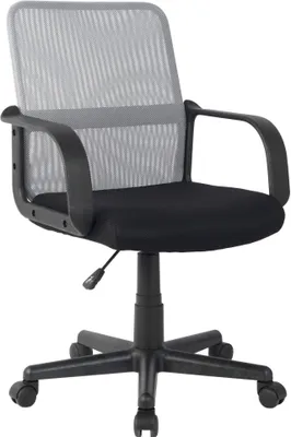 Produktbild von Bürostuhl Drehstuhl Schreibtischstuhl Schwarz/Grau HLC-1278-2/2104