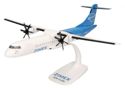Produktbild von Herpa Snap Wings 1:100 ATR 72-200F Zimex Aviation 614177