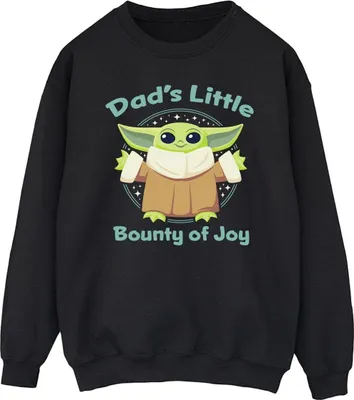 Produktbild von Star Wars - "The Mandalorian Bounty Of Joy" Sweatshirt für Herren BI46645 (S) (Schwarz)