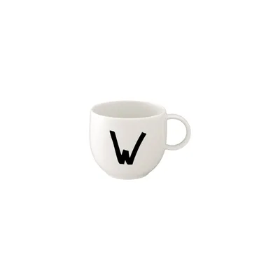 Obrázek produktu pro like. by Villeroy & Boch LETTERS Kaffeebecher 'W' 330 ml - A