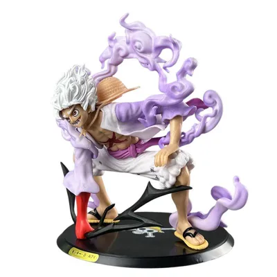Produktbild von Anime Figur – One Piece Monkey D Ruffy Luffy - Anime Sammlerfigur 18,5 cm | Detailreiche Actionfigur Manga inkl. Geschenkbox