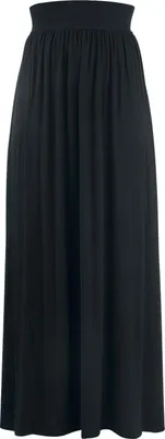 Produktbild von Rotterdamned Langer Rock Damen Long Skirt schwarz XXL