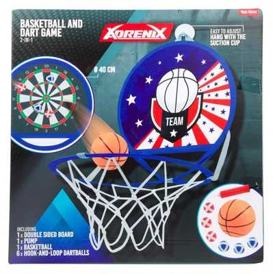 Image de Adrenix Game Darts Basketball 2in1 Game