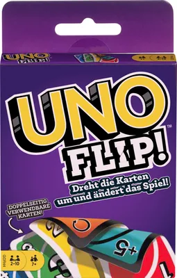 Produktbild von UNO Flip! (jazykovo neutrálne)