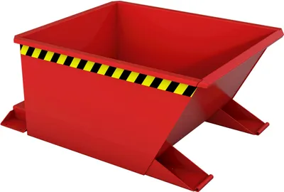 Produktbild von Bauer Kippbehälter GU-RZ 30, lackiert, Feuerrot