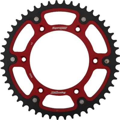 Immagine prodotto di Supersprox Stealth Rst Nero Rosso 8000 Passo 520 - Z 49 Denti Red