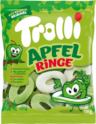 Produktbild von Trolli Apfelringe 150g