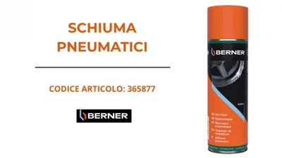 Immagine prodotto di Berner Schiuma per pneumatici Active bomboletta spray detergente per pneumatici in schiuma attiva 500 ml