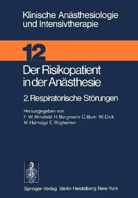 Produktbild von Der Risikopatient in der Anästhesie