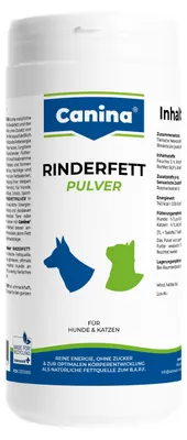 Produktbild von Canina Rinderfettpulver, Snacks, Katze / Hund, Adult, 500 g