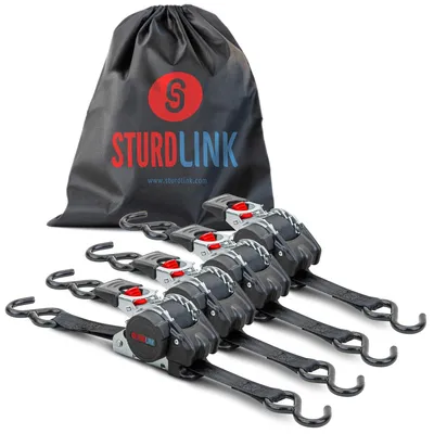 Zdjęcie produktu dla Sturdlink Pas mocujący automatyczny 25mm 3m 4szt