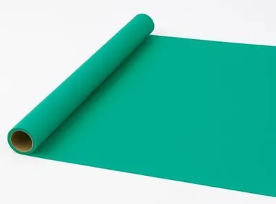 Produktbild von Satinfolie, dekorativ, 50 cm/9 m, smaragdgrün, zur Dekoration von Blumen