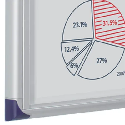 Produktbild von Nobo Infokasten Pacific 4 x A4, Aluminium, 4 x A4, 510 mm, 680 mm, 22 mm, 1 Stück(e)