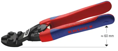 Image de Mini-pince coup-boulons 200 mm avec embout de 20 mm, Knipex | 4003773066873