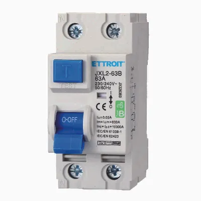 Immagine prodotto di Interruttore differenziale Tipo B 2P 63 A 30 mA ETTROIT JX326369