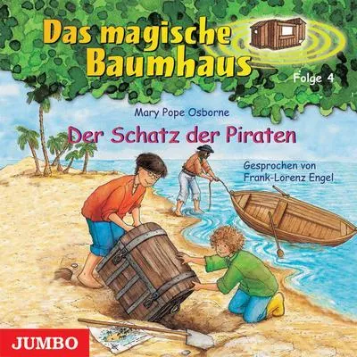 Produktbild von Das magische Baumhaus 04. Der Schatz der Piraten. CD