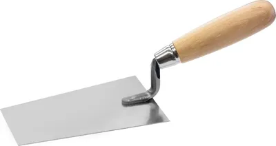 Image de Truelle de plâtrier Berner - inox - bois - 140 mm