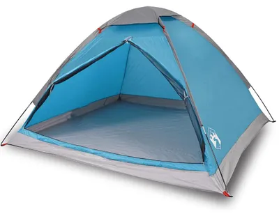 Immagine prodotto di vidaXL Tenda da campeggio a cupola 2 persone Blu Impermeabile