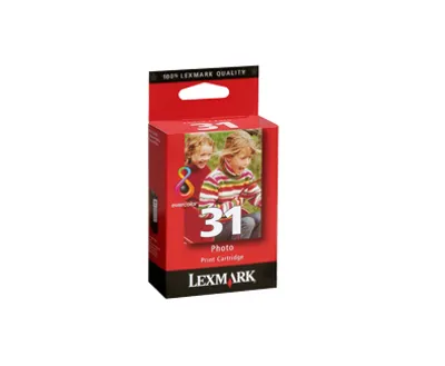 Obrázek produktu pro Lexmark N° 31, Červená, Inkoust na pigmentové bázi, 1 Cartridge