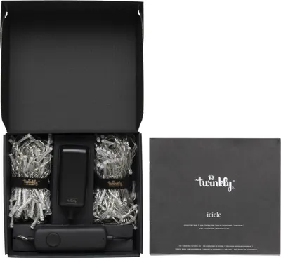 Image de Twinkly Icicle 190 LED RGB+W 5x0,7 m