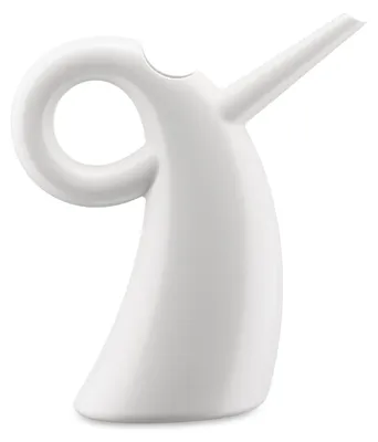 Gießkanne aus Kunststoff, 1,5 L, 13,5 x 27,5 x 22,5 cm, Weiß