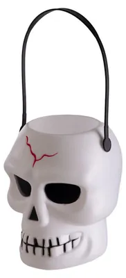 Produktbild von Halloween Skelett Eimerchen mit Henkel 16 cm